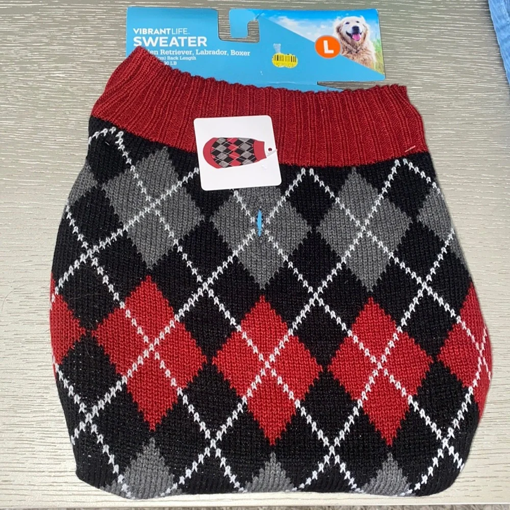 Vibrant dog sweaters